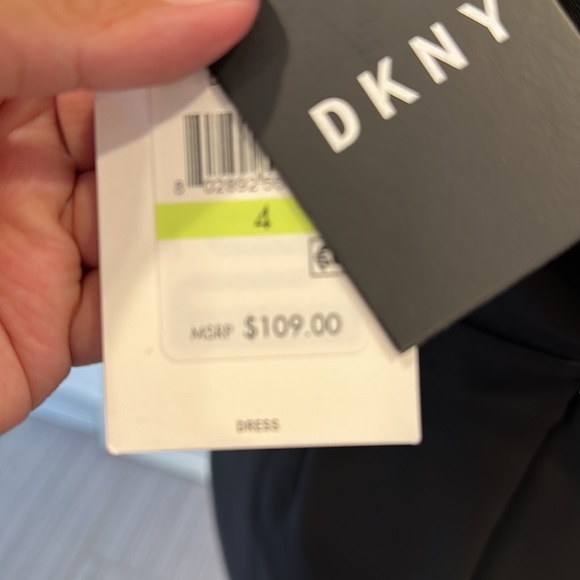 NWT DKNY Black Dress - Picture 6 of 7